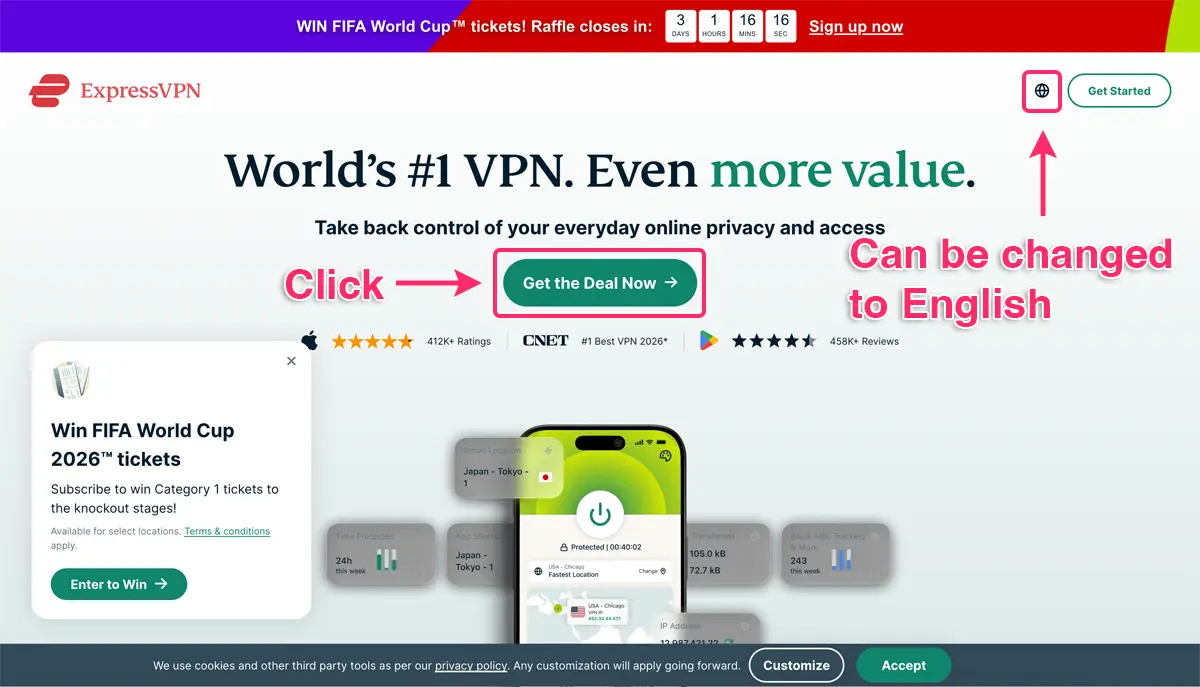 How to sign up to ExpressVPN | explanation from sign up to set up process