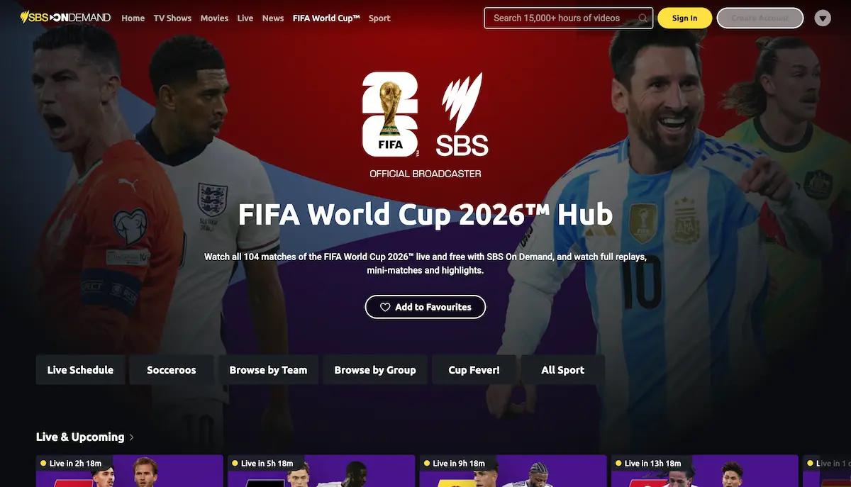 How to Watch the 2026 World Cup Free — Free Live Streams by Country