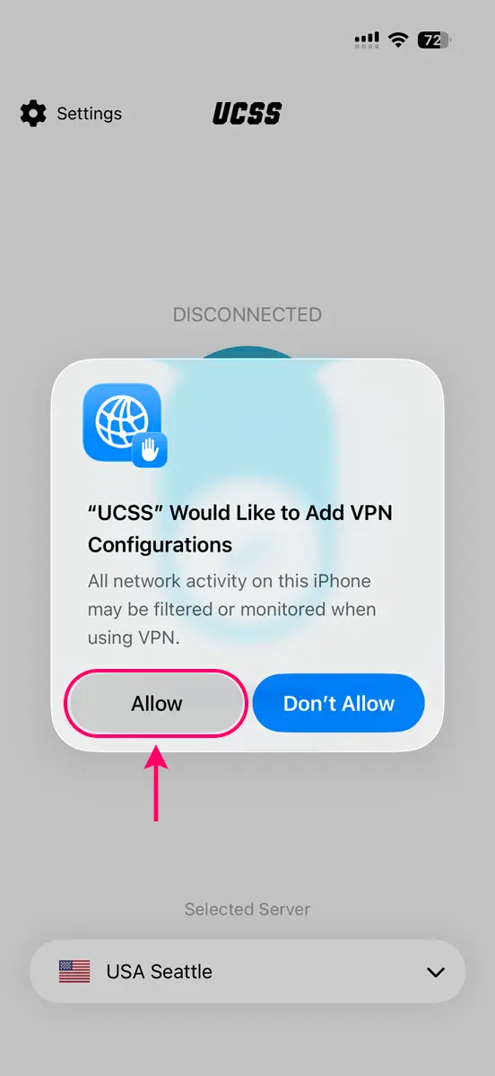 UCSS VPN on iPhone & iPad: How to Set Up and Use the App